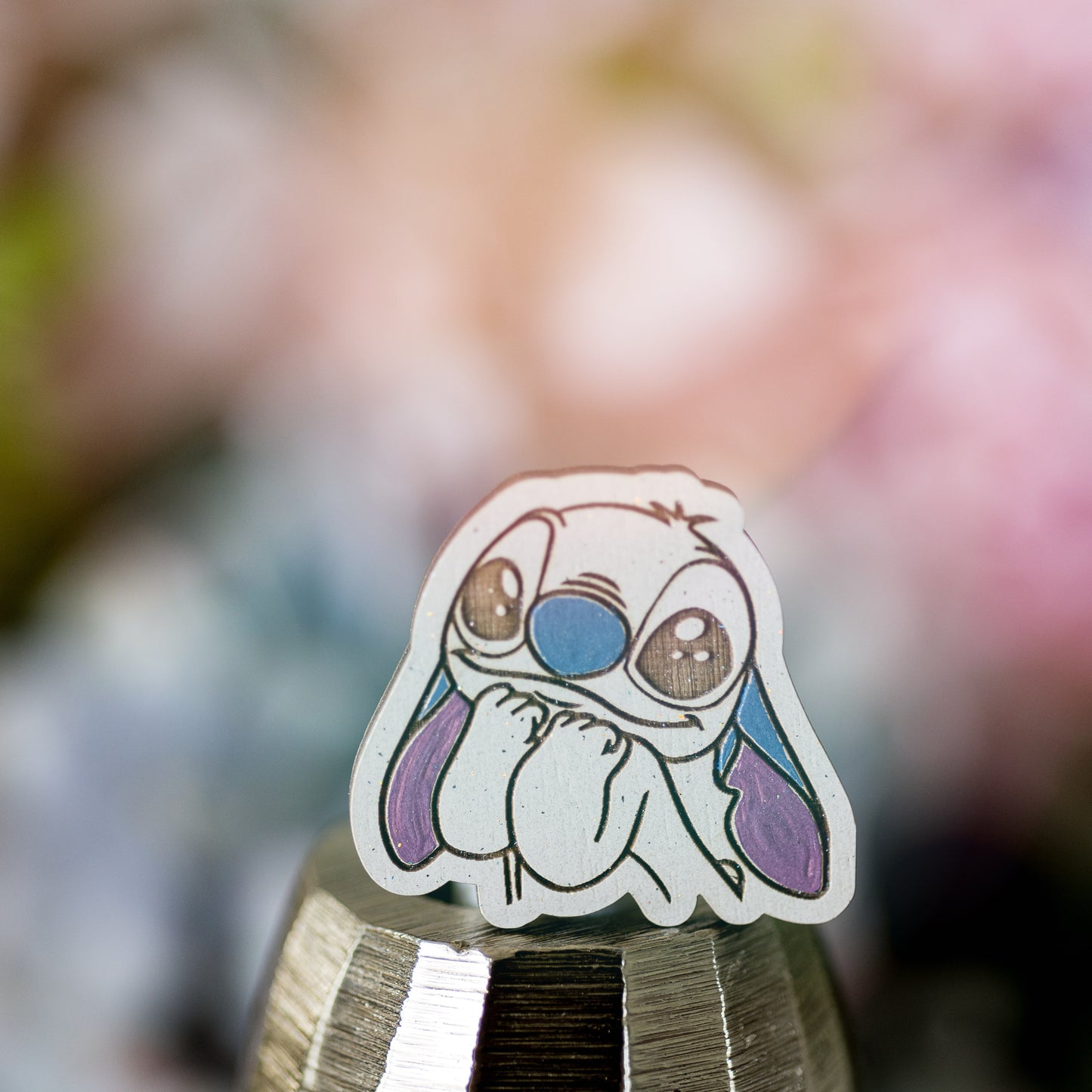 Mărțișor pictat manual, Stitch