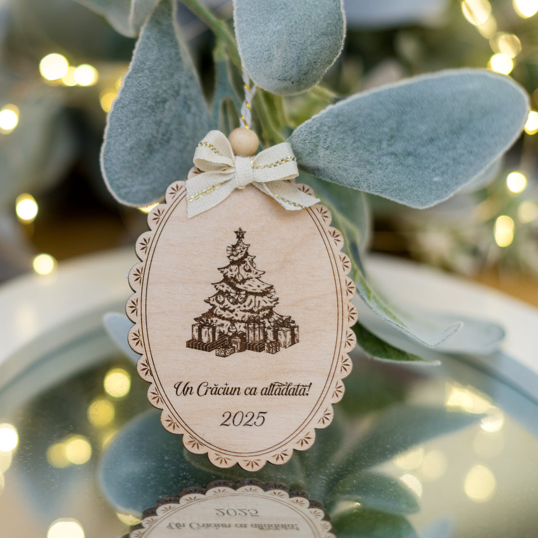 Un Craciun ca altadata, vintage christmas tree