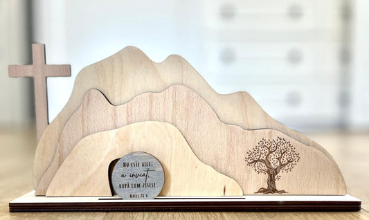 Decoratiune DIY (Fa singur!) de Paste - Mormantul este gol!